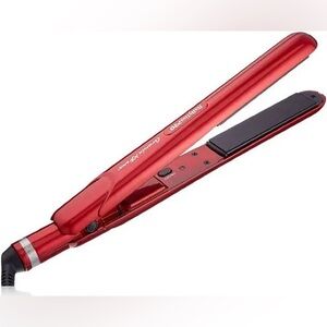 BabyBlissPRO Ceramix Xtreme 1” Red Hair Straightener Flat Iron
